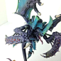 全部完成最新的佣金。 虫族！ #tyranids #hivetyrant #hivemind #xeno #alien #aliens #bugs #brutal #demons #badass #warhammer #warwolfarts#warhammer40k#40k #gamesworkshop #miniatures #hobby #airbrush #compactpainter #wings #death #flying