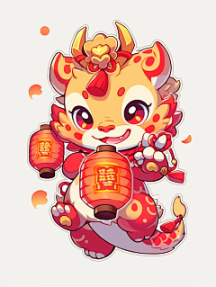 Ş৳ʀɨꪜꫀ采集到龙年素材