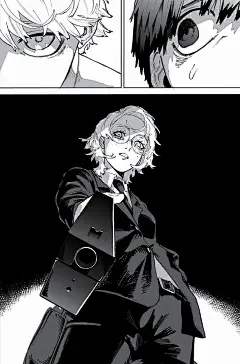 此内容可能包含：一幅漫画，其中两个黑白人物，其中一人拿着相机