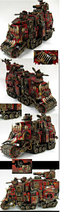 Ork double decker battlewagon/conversion