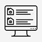 房地产选房挂牌房 标识 标志 UI图标 设计图片 免费下载 页面网页 平面电商 创意素材