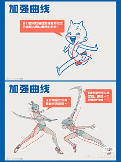 沉思的米奇采集到漫画动势表情