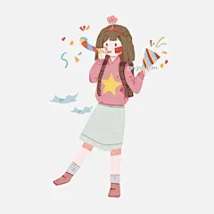 国庆旅游女孩手持礼花插画图片大小2000x2000px 图片尺寸740.32 KB 来自PNG搜索网 pngss.com 免费免扣png素材下载！彩带#插画#国庆假期#国庆旅游#卡通手绘#开心游#快乐的旅行#礼花#难忘的旅行#女孩#手持#手绘#游玩旅行#