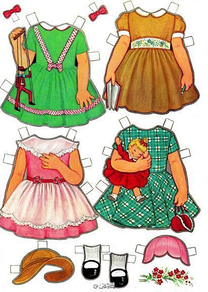 #vintage# #paperDoll...