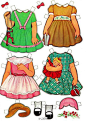 #vintage# #paperDoll#少女心，童年梦，麦兜买不到的回忆。