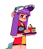 Dino burger , Marija P : Hello, welcome to DIno Burger. What junk would you like to order?