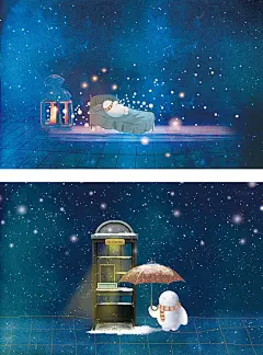 穿越人海拥抱你_涂鸦王国原创绘画平台www.poocg.com