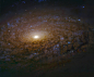 NGC 3521 Close Up Credit: Data - Hubble Legacy Archive, ESA,...