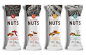 Retro Nuts Brand Strategy, Identity, & Packaging : We were tasked with creating a brand identity for a line of Japanese-style coated peanuts—a snack commonly found in Mexico and Latin America, but not in the United States. With an established brand an