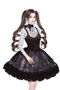 【立绘】手绘现代女_看图_橙光素材吧_百度贴吧-花瓣网
