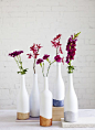 glitter wine bottles diy | Decorate With Flowers: 