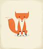 A Fox With Socks (For Sale)