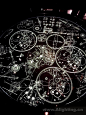 日本Light is time艺术展6.5万个手表零件打造光影艺术