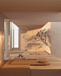 3D 3dart aesthetic architecture art Interior light minimal Render Space