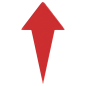 Up Arrow  3D Icon