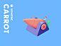 Cannon Carrot ae.gif ps isometric carrot cannon