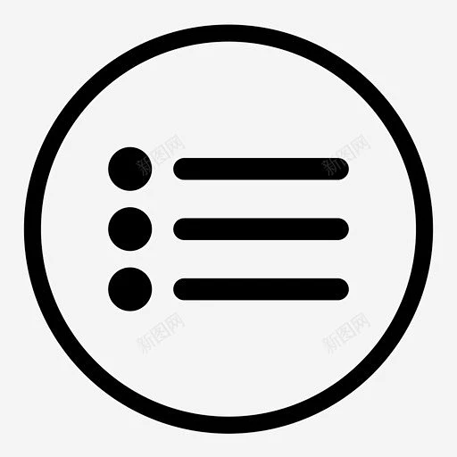 项目符号列表任务幻灯片图标 项目符号列表 icon 标识 标志 UI图标 设计图片 免费下载 页面网页 平面电商 创意素材-花瓣网