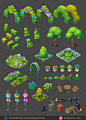 Isometric park