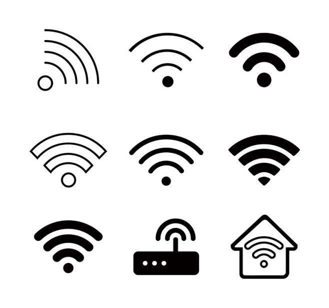 wifi,wifi图标,矢量wifi图标...