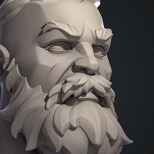 Man sculpt, Kostya I...