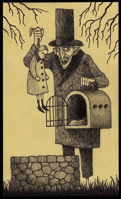 暗黑童话插画家johnkenn