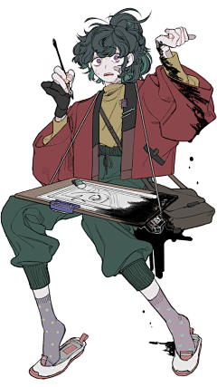 Naniiiiii采集到画师：tempox