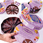 12 Chocolate Fortunes on Packaging of the World - Creative Package Design Gallery: 