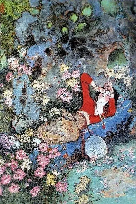 红楼梦插图——戴敦邦先生-花瓣网