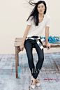 【图】清爽简约的自在青春！J. Crew旗下美德威尔 (Madewell) 2013秋冬女装Lookbook，刘雯 (Liu Wen) 演绎_Madewell_海报时尚网