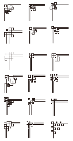 Grimm林采集到底纹，线条，边框