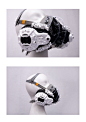 M系列 信使【MR-00-02】赛博朋克面罩面具工业机能风科幻摄影道具-淘宝网