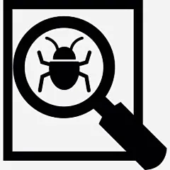 调试图标 https://88ICON.com 接口 放大镜 bug 调试 蟑螂