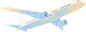 劳动节国潮人物插画-飞机