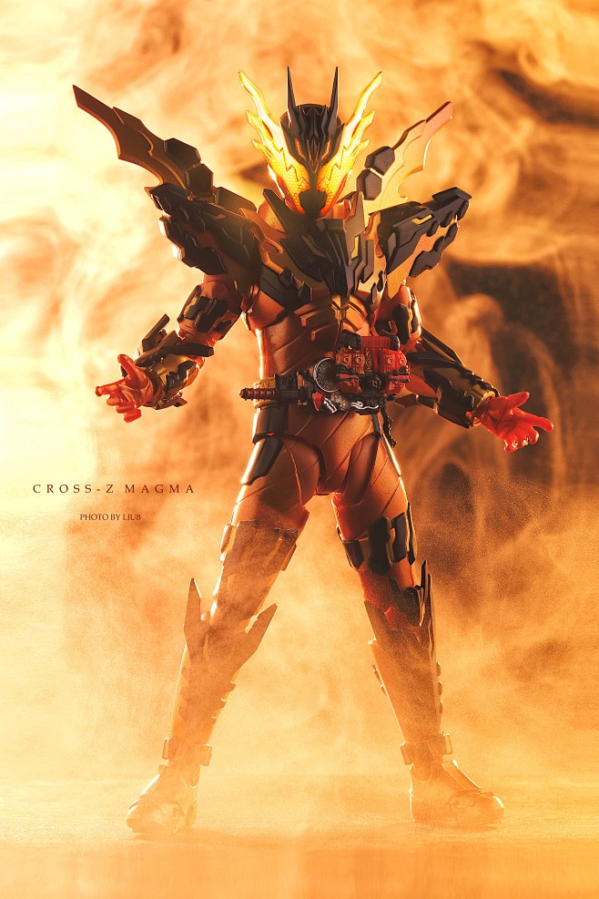 #假面骑士# 岩浆龙 SHF （3648...