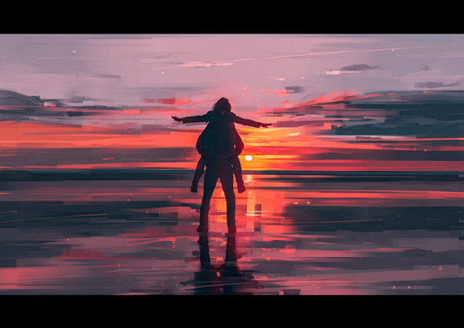 来自乌克兰画师Alena Aenami的...