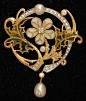 珠宝｜西班牙珠宝大师Luis Masriera （1872-1958）出生于一个珠宝与艺术世家，他创造的珠宝品牌Masriera，直到现在都仍设计与制作着原汁原味的新艺术风格珠宝。