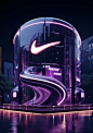 Midjourney | NIKE快闪店（含完整咒语）