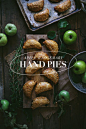 apple rosemary hand pies | designlovefest
