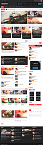 Retina Magazine WordPress Theme