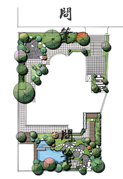 别墅花园设计师采集到平面