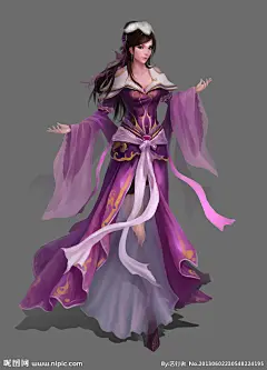 动漫人物设计图_游戏美女原画及壁纸_动漫人物_动漫动画_设计图库_昵图网nipic.com