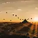 Picture of hot air balloons in Bagan, Myanmar 