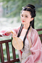 【步月瑶】簪花阁汉服定制真丝红白双色叠穿褙子夏款中长褙子宋裤-淘宝网