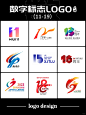 周年庆数字logo设计合集 - 小红书