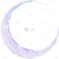 宇宙系列玻璃质感梦幻弯月细月