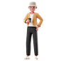 Male Character Holding Coffee Cup 3D Illustration