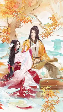 绘古风人物系列-一双... 古装情侣&amp;美人背影 &amp; 古风美人&amp;手绘情侣头像&amp;古风场景&amp;古风意境&amp;古风手绘&amp;古风风景&amp;唯美古风&amp;一生一世一双人... (658×1170)