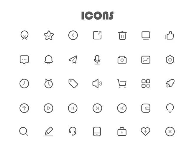 Icons 图片_icon图片素材-花瓣网