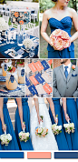2016年最全蓝色系婚礼配色方案-来自时尚新娘客照案例 |婚礼时光