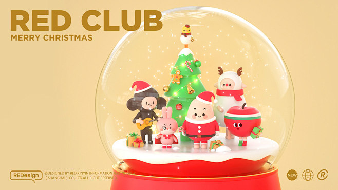 RED CLUB MERRY CHRIS...